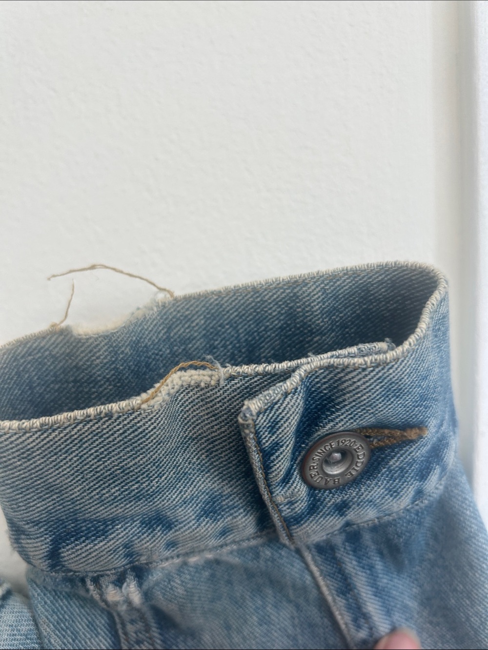 Distressed Jean Jacket - Picture 5 of 5